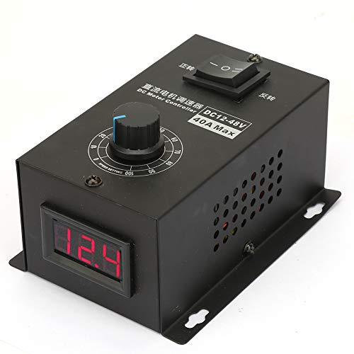 DC 12V~48V 40A Bürstenmotor Drehzahlregler, Steuermodul Elektrischer Controller, Variabler Drehzahlregler Generator Kit