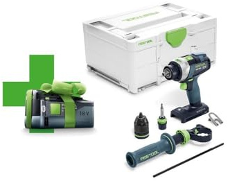 Festool Cordless Percussion Drill TPC 18/4 I-Basic-5,0 Quadrive