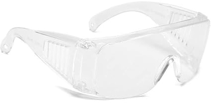 Säkerhetsglasögon, skyddande laboratorieglasögon UV-resistenta säkerhetsglasögon för verkstad, laboratorium och konstruktion (genomskinlig)