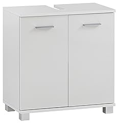 Schildmeyer Waschbeckenunterschrank Dorina 156250 , 59,8 x 32,6 x 62,4 cm, weiß glanz