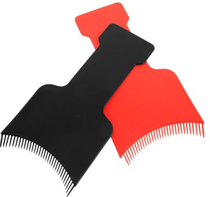 SKISUNO Haarfärbebrett Aus Kunststoff 2 Stück Paddles Für Färben Und Highlighten Professionelle Werkzeuge Für Friseursalons