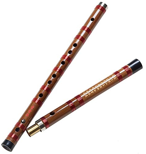 dizi Professionelle Bambusflöte Anfänger spielen Flöte chinesische musikalische DIZI-Klarinette Untersuchungsstufe Flöte g/f/e/d/c tune Bambusflöten(D)
