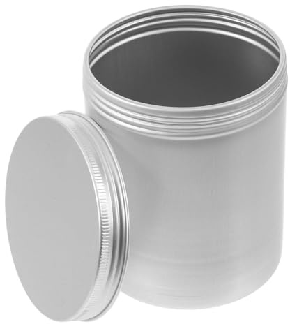PAMINGONO Teedose Aluminium Luftdicht 500Ml Mit Deckel Für Lose Teeblätter Matcha Kaffee Gewürze Küchenaufbewahrung Organizer