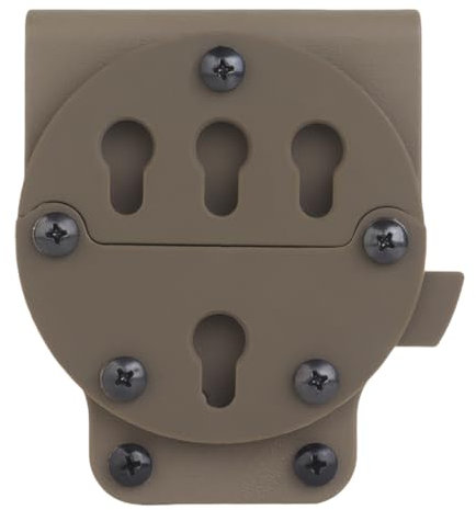 LYEAA Base girevole per cintura per caccia e attività all'aperto con sistema di bloccaggio sicuro, cachi, 3.94in*3.15in*0.98in