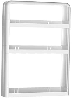 Étagère de Salle de Bain nisateur étagère de Rangement 2 Niveaux Maquillage étagère cosmétique étagère de Douche Support Mural Polyvalent sans, b