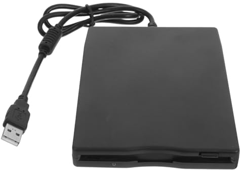 SHINEOFI Lector De Disquetes Externo USB Portátil Compatible con Windows Me XP para Ordenadores Portátiles Sobremesa Sin Necesidad De Instalación Fácil Acceso Archivos Discos