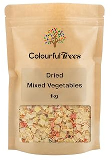 Dried Vegetables Mixed 1kg by Colourful Trees