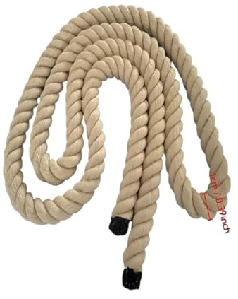 Spago Per Decorazioni Corda di iuta, canapa spessa, 3 fili for artigianato, banchine, nautica, ringhiere, decorazioni, interni/esterni U