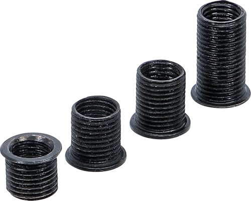 BGS 167-1 | Gewindeeinsätze-Satz | M8 x 1.0 | für Art. 167 | 4-tlg. | Längen 9,5, 11,5, 12,7 und 19 mm | Ersatzteile für Zündkerzengewinde-Reparatur