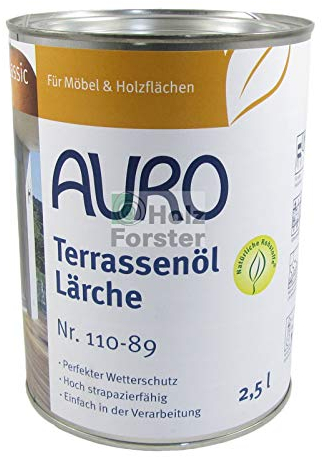 AURO Terrassenöl Classic Nr. 110-89 Lärche, 2,50 Liter