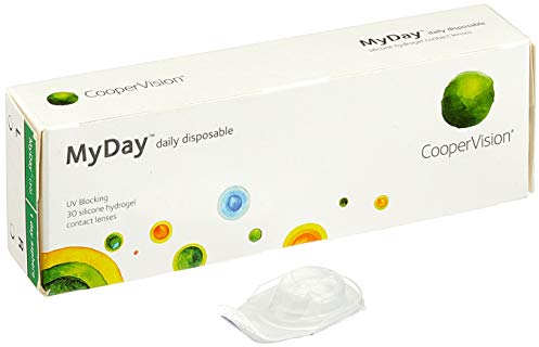 MyDay daily disposable, Tageslinsen weich, 30 Stück / BC 8.40 mm / DIA 14.20 mm / -5.00 Dioptrien
