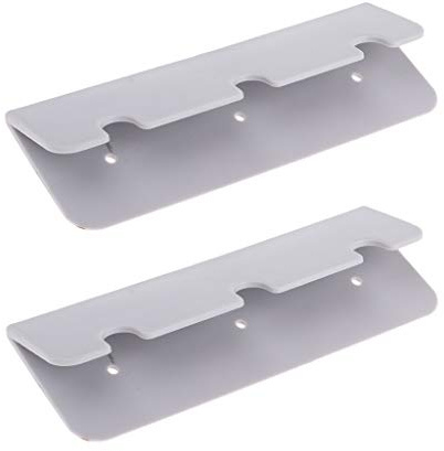 SM SunniMix 2X PVC 17cm Bootssitz Haken Clip Für Schlauchboot Rib Schlauchboot Kajak Grau