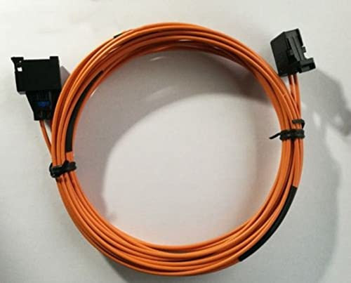 Keneddng Maggior Parte Connettori Cavi in Fibra Ottica Maschio a Femmina Cavo 12 0cm. for Au-di Amp. Auto Bluetooth GPS Cavo in Fibra (Color Name : 120CM)