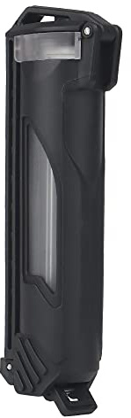WarmHeartting Tactique Multifonction Étanche Molle Conteneurs de Stockage de Batterie/Étui/Boîte/Organisateur/Support pour Piles CR123 / AAA/AA, Noir
