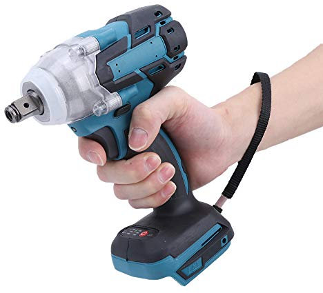 Tournevis sans fil 21V Clé à chocs sans balai Outil électrique à couple élevé avec poignée antidérapante pour la construction de maisons à bois