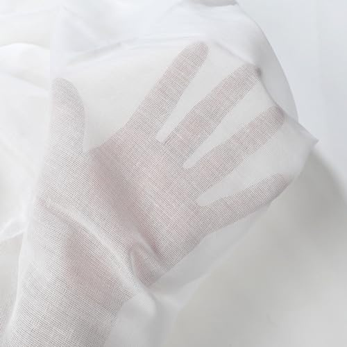 NEOTRIMS Musselin-Käsetuch für Lebensmittel, Küche, Sieb, ultrafeines Netz, extra breit, 150 cm breit, 100 % Baumwolle, 4 Stück (je 72 x 72 cm)