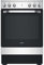 Hotpoint 60cm Electric Cooker With Ceramic Hob - Silver