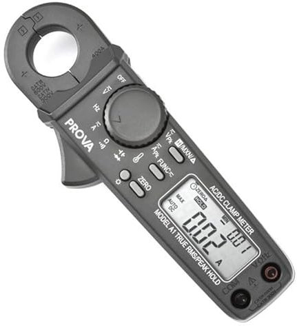 Taiwan Quality PROVA A1 A3 A11 AC/DC Clamp Meter (TRMS) High Accuracy Amp Multimeter Voltmeter Pliers Ammeter and Temperature (℃/℉) measurement NCV Ohm testers(A1)