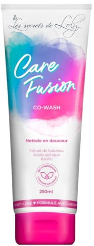 Les Secrets De Loly – Care Fusion – Shampooing Co-Wash Sans Sulfate – Soin Cheveux Hydratant – Formule Végane – 250ml