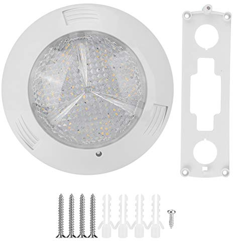 Beufee Luz submarina, Luces de Estanque Submarino de 160 Lindos sumergibles LED LED LUCHES DE Fuera DE Agua DE Agua 18W AC12V Luz Blanca