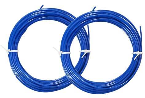 PLA-3D-Stift-Filament-Nachfüllpackung mit einem Durchmesser von 1,75 mm, kompatibel mit den meisten 3D-Stiften/Druckern, ungiftig und umweltfreundlich, lebendige Farben, Blau, 2 Rollen