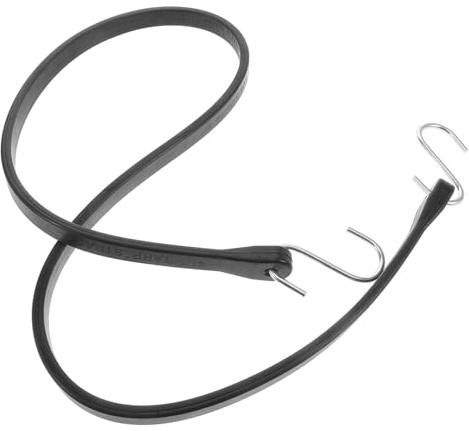 Amosfun Elastisches Gummiband mit Doppeltem Haken für LKW und Wohnmobil Robustes Planengurt Zubehör Vielseitig Einsetzbar Elastisches Design und Langlebiges Material
