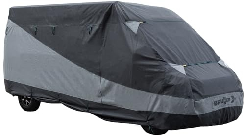 BRUNNER PRO Cover 12M Schutzhülle Ducato Boxer Jumper FAHRZEUGLÄNGE L3=5,99 | BRUNNER PRO Cover 12M Abdeckplane Atmungsaktiv Wasserabweisend UV-Beständig Winter+Sommer, FÜR FAHRZEUGLÄNGE L3=5,99m