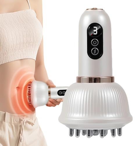 Herramienta de Masaje Anticelulítico Masajeador Eléctrico Para Modelar | Herramienta de Relajación de Tejido Profundo Para Cuello Hombro Pierna Espalda Muslo