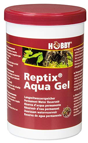 HOBBY Terraristik Reptix Aqua Gel 1.000 ml Wasserspeicher | Für Spinnen, Insekten & Reptilien, Konstante Feuchtigkeit, Sicher & ergiebig, Terrarium Zubehör