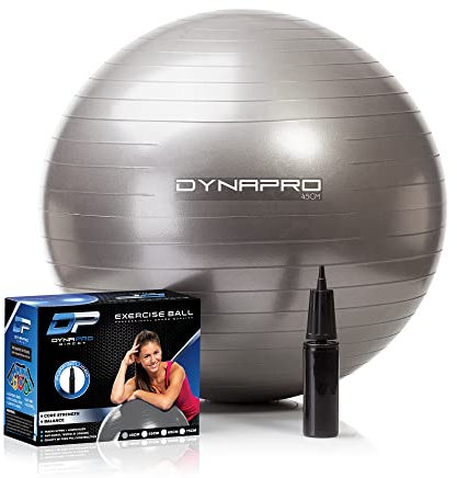 DYNAPRO Direct Gymnastikball mit Pumpe Gym Qualität Fitness Ball Aka Yoga Ball Swiss Ball