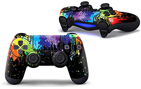 SKINOWN Skin Sticker Cover protettiva per PS4 PlayStation Controller Colorfull Olio Colorfull Coloring