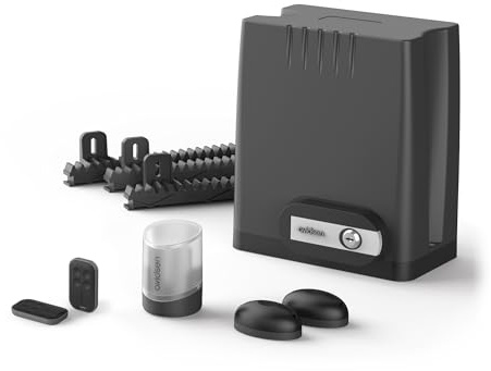 Avidsen - Motorisierung – Orea 550, für Schiebetore (4 m), 1 Motor 24 V DC, 2 Fernbedienungen, 1 Blinklicht, 1 Satz Fotozellen, 8 Zahnstangen von 50-114460