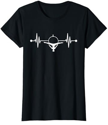 Aerial Hoop Heartbeat EKG für Akrobatik Damen T-Shirt