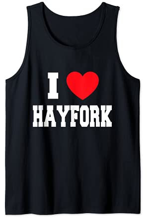 I Love Hayfork Tank Top