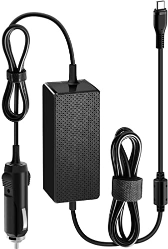 12V-24V DC in KFZ Ladegerät USB C 65W 45W 15W für MacBook/Pro, Lenovo, ASUS, Acer, Dell, Huawei, HP und andere Laptops oder Handys, JBL Xtreme 3 Lautsprecher, USB-C Typ C Port