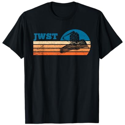 James Webb Space Telescope T-Shirt Astronomie Retro Science T-Shirt