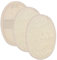 Loofah Naturel, 3 Pcs Eponge Loofah, 8 x 12 Cm - 100% Éponge Luffa Corps, Eponge Naturelle, Gant Loofah, Eponge De Bain Naturelle, Unisexe, Pour Bain Et Douche (Paquet De 3)