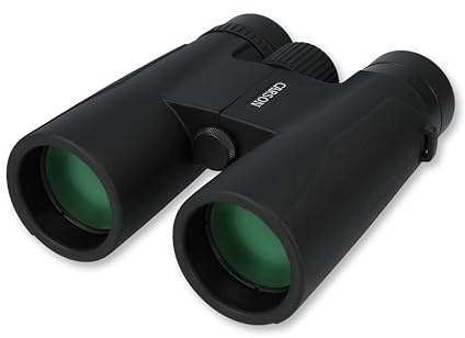 Carson Makalu 10 x 42 mm leichtes und tragbares Dachprismen-Fernglas in voller Größe für Jagd, Vogelbeobachtung, Sportveranstaltungen, Besichtigungen und Reisen, ideal für Kinder und Erwachsene,