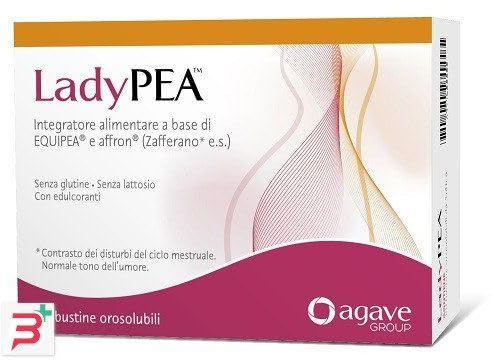 LADYPEA 20 bustine orosolubili - integratore alimentare utile nel periodo della menopausa e perimenopausa