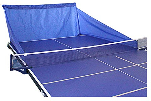 Tischtennisnetze, tragbare Plätze, Auffangnetze und Recyclingnetze, einfache Übungsnetze für die Heimunterhaltung (Farbe: Blau)