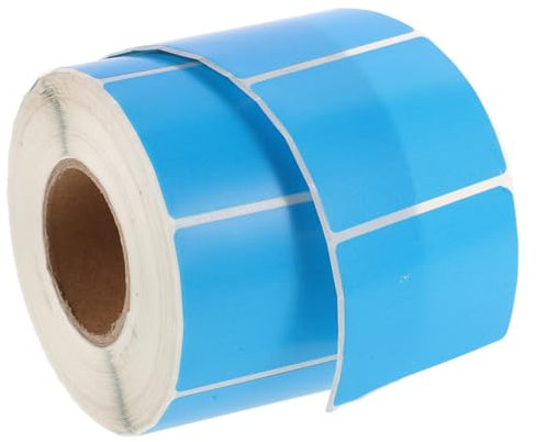 SHOWERORO Thermoetiketten Für Thermodruckeretiketten Blankoaufkleber Als Thermotransferetiketten Selbstklebende Thermoaufkleberrolle Geeignet Für Büro Und Küche