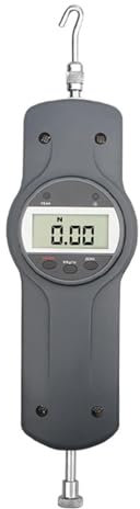 XDTKJDZ Digital Force Gauge Push Pull Gauge, Portable Dynamometer Tension Pressure Tester, 3 Measurement Units, Real-time Measurement, Unit Conversion, for Mechanical Physics