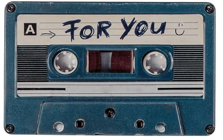Freak Scene Blechbox Kassette Mixtape Blechdose Schatulle Dose Metall-Aufbewahrungsdose 03 for You