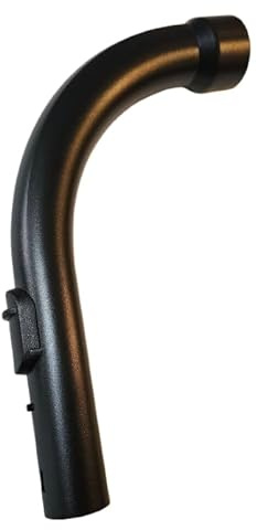 Replacement Miele Hoover Hose Handle 35mm Curved Bent End – Vacuum Cleaner Spare Parts Compatible with C1 C2 C3 Cat & Dog Series, Durable Hose Pipe Wand Handle