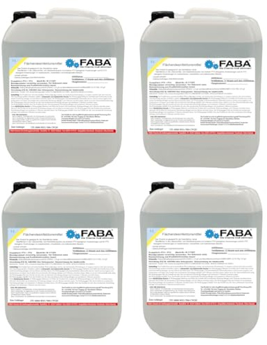 FABA Flächendesinfektionsmittel 4 x 5 L