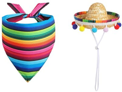 BommFu Garden Duck Outfits, Duck Costume - 23 Inch Dumb Funny Duck Rainbow Costume Clothing - Festive Statue Outfit for Outdoor Patio, Front Garden Lawn Decor