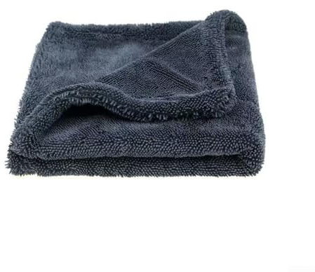 Paño de microfibra de secado rápido para pulido y eliminación de selladores, material suave y antiarañazos, adecuado para su uso en coches, cristales y espejos (60 x 90 cm)