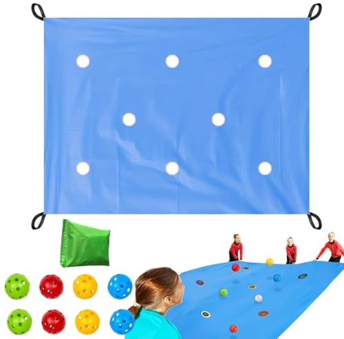 Lernen Sie den Spaß von Teambuilding L -Outdoor Set von | Teambuilding Kit | Polyester unterstützt 8-20 Teilnehmer in einer Gruppe von Aktivitäten für EM-Verbindungen
