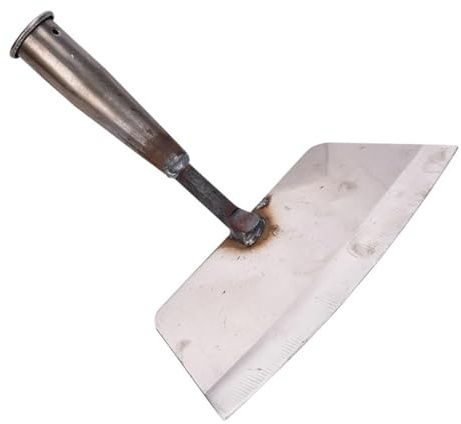 BIUDECO Pelle Forgée Multifonctionnelle Acier Antirouille pour Jardinage à Main Outil Désherbage Compact et Accessoire Pratique pour Plantation et Transplantation