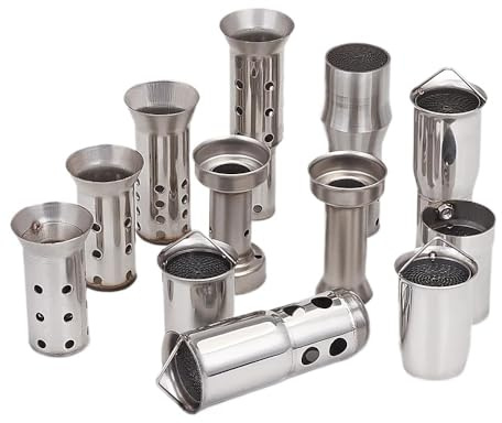 51mm Universal Front End Mid-End High Performance Exhaust Silencer Catalyst DB Exhaust Noise Canceller(TYPE-D)